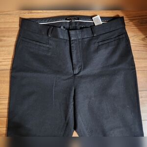Banana Republic Black Straight Sloan Pant